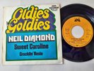 Neil Diamond - Sweet Caroline/ Cracklin' Rosie 7'' Vinyl Germany