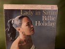 BILLIE HOLIDAY - Lady in Satin LP Vinyl COLUMBIA Records Original 6 EYE Good