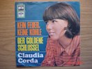 CLAUDIA CORDA  Kein Feuer, keine Kohle Electrola E23636 PIRAATEN-TOPPER SCHLAGER