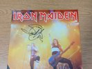 Iron Maiden: Running Free, 12 EMI 5532, Single UK 1985 VF/VF SIGNED STEVE HARRIS