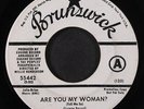 CHI-LITES: are you my woman? / trouble's a' comin' BRUNSWICK 7
