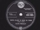 ELVIS PRESLEY 78 SANTA BRING MY BABY BACK / SANTA CLAUS IS BACK  UK RCA 1025 E-
