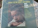 Nat King Cole I Don't Want To Be Hurt Anymore Capitol Record T-2118 LP Vinyl New