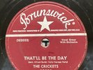 Rock-78 RPM-The Crickets-That'll Be The Day/I'm Lookin' For Someone To Love-E-
