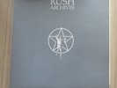 RUSH ARCHIVES ORIGINAL 3lp UK PRESSING, GREAT FOR AGE, NEIL PEART, GEDDY LEE