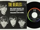 Beatles Picture Sleeve 45 - Do You Want To Know A Secret - Vee-Jay