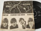 Very rare The Beatles single Penny Lane Parlophone Denmark VG+/VG++