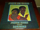JUSTIN HINES & THE DOMINOES 33 RPM LP JUST IN TIME REGGAE ROOTS HINDS MANGO 1978