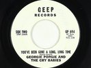 Garage 45 - Georgie Porgie & the Cry Babies - You've Been Gone - Geep