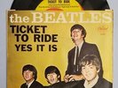 The Beatles US 45 Capitol 5407 TICKET TO RIDE / YES IT IS W/PC East Coast