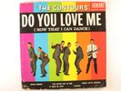 THE CONTOURS - DO YOU LOVE ME - 1963 UK LP VINYL MONO ALBUM - PS 40043 - G+/G+