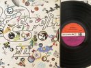 Led Zeppelin III 3 LP UK Atlantic 1st Press Plum/Orange PETE GRANT CREDIT TESTED