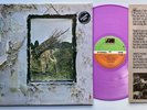 Led Zeppelin 4 IV 1978 Lilac vinyl press SUPERB condition + sticker NM/NM