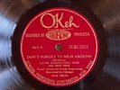 Okeh TrueTone 8343  LOUIS ARMSTRONG HOT 5  Mess Around 78rpm JAZZ 1925 E/EE+