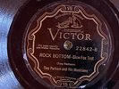 Victor 22842 Tiny Parham Musicans/Earl Hines Or  ROCK BOTTOM  78rpm jazz 1931 V+
