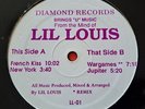 RARE  LIL LOUIS - FRENCH KISS EP LL-01 DIAMOND RECORDS 1989 VG+