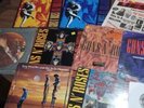 Guns And Roses 10 Lp's, 1 Rare 45 Rpm/ 1 Picture Disc 3 80's Rolling Stones Mags