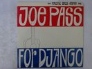 Joe Pass For Django Pacific Jazz GXF-3107 Japan  VINYL LP