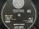 Black Sabbath Master Of Reality 1976 Vinyl 12” 6360