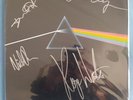 Original LP vinyl record The Dark Side of the Moon signed by the band