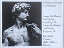 Karl Suske, Olbertz: Beethoven- Violin Sonatas  Op 23 & 24/ Eterna white promo