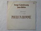 disque 45 tours promo serge gainsbourg jane birkin pour un homme 1972 france