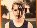 FALL OUT BOY American Beauty ISLAND RECORDS 2015 LP Custom Blue Swirl 2015 NM