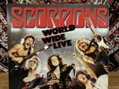 Scorpions - World Wide Live   EX/VG+, Inlay: VG+, Double LP, Gatefold