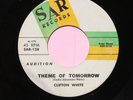 CLIFTON WHITE Soul PROMO 45rpm Theme of Tomorrow b/w Dance What You Wanna HEAR