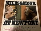 MILES AND MONK LP AT NEWPORT COLUMBIA CS-8978 STEREO 1964 VINYL