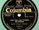 BLUES - Blind Willie Johnson : Trimmed & Burning - Columbia 14425 - 78 V++ HEAR
