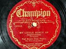 Fred Sharp's Dixie Players / Bill Williams and His Gang CHAMPION 15215 V-