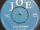 JOES ALL STARS Battle Cry Of Biafra Funky Reggae JOE DU28 TMX160 1969 Mansano EX