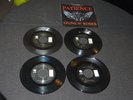 (4) Guns N’ Roses 45 RPM Records: Live And Let Die, Patience, Nightrain+++