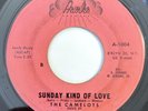 * CAMELOTS Sunday Kind Of Love / My Imagination RARE DOO WOP R&B Aanko 45 Hear