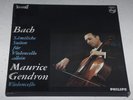 Philips Hi-Fi Stereo ED1 Maurice Gendron Bach Complete Suites for Violoncello NM