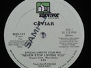 CAVIAR Never Stop Loving You SURVIVOR 12