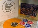 GRAND FUNK M- We're An American Band yellow vinyl Special Edition Stickers gold