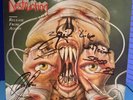 Destruction Release from Agony Vinyl Gold Stamped Promo SIGNED AUTOGRAPHED