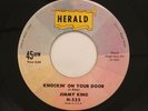Jimmy King - 45 - Knockin' On Your Door / Broken Vows On Herald - Rockabilly