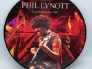 Phil Lynott Live In Sweden 1983 UK Picture Disc Vinyl LP 2009 Thin Lizzy VG++