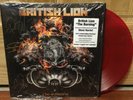 STEVE HARRIS +BAND BRITISH LION SIGNED THE BURNING LP RED VINYL IRON MAIDEN X5