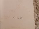 THE BEATLES WHITE ALBUM LP SCARCE LOW NUMBER 0076329 1968 ORIGINAL