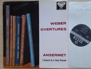 SXL 2112 wbg ED1 -2E/-3D WEBER overtures ANSERMET OSR Stereo.Great example