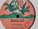 DENNIS BROWN I'm Coming Home GIBBS  Rub A Dub Reggae 12
