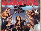 Scorpions World Wide Live Gatefold Double LP 1985 Mercury 422-824 344-1 M-2