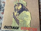 vintage 1976 BOB MARLEY & THE WAILERS RASTAMAN VIBRATION VINYL LP ILPS 9383