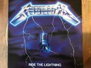 METALLICA - RIDE THE LIGHTNING  holy grail near mint condition 1984