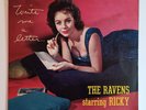 RAVENS (STARRING RICKY) LP WRITE ME A LETTER  50's Doowop Northern Soul R&B EX