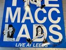 The Macc Lads Live at Leeds (the who?) Blue EX Vinyl LP  1988 COVER VERY GOOD +